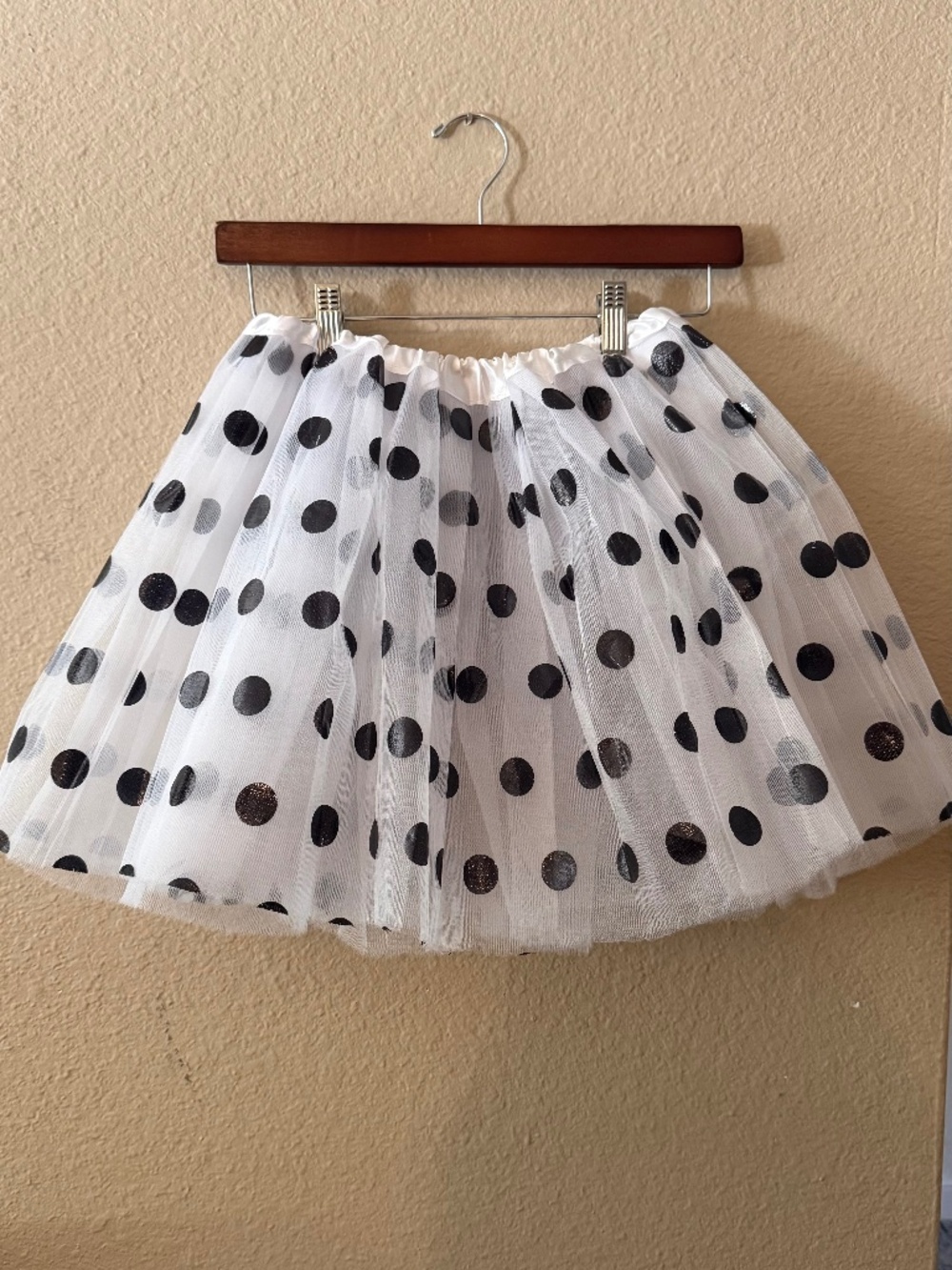 Polka Dot Tutu black and white